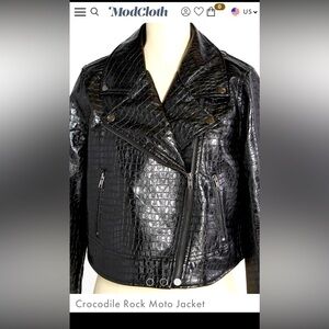 ModCloth Moto Jacket sz medium